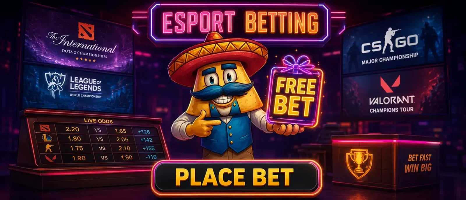 Apuestas de Esports en Casinacho